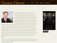 Tablet Screenshot of georgeharrarbooks.com